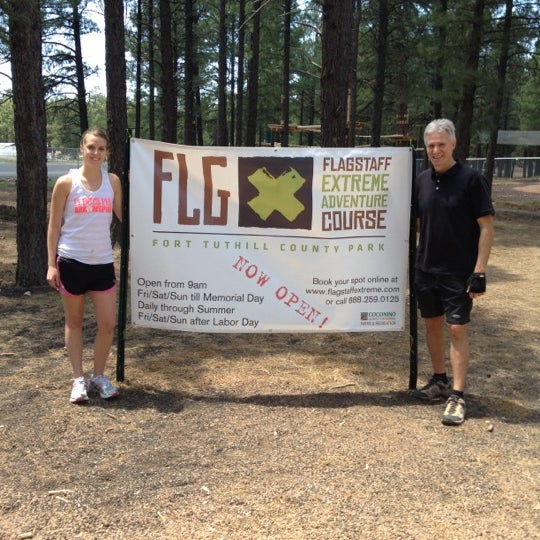 Photo taken at Flagstaff Extreme Adventure Course by Erin M. on 5/13/2012