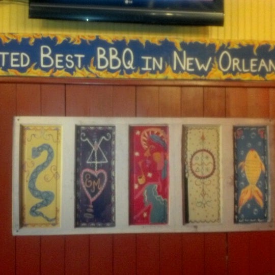 Photo taken at VooDoo BBQ &amp; Grill Uptown by Rick G. on 7/1/2012