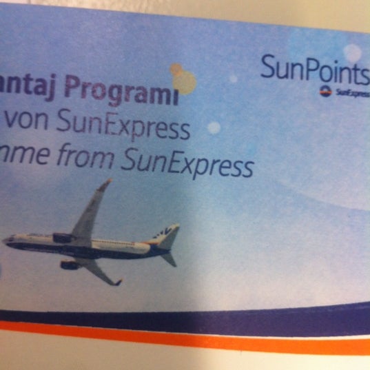 Sunexpress check in. Sunexpress check in