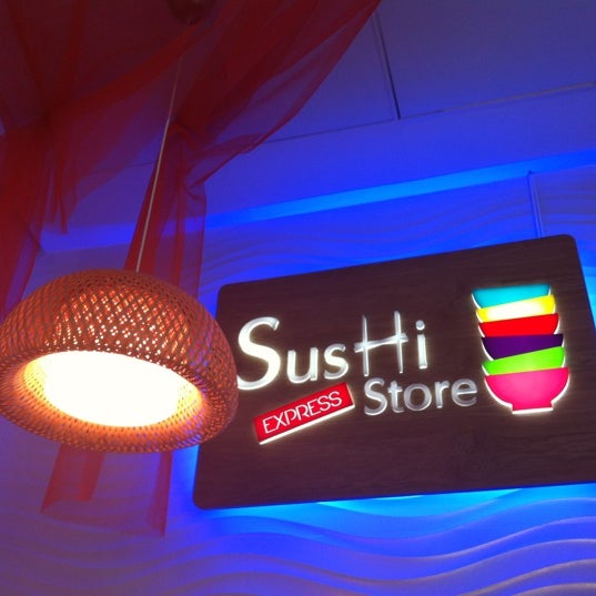 Photo taken at Sushi Store Express by Lilit A. on 5/2/2012