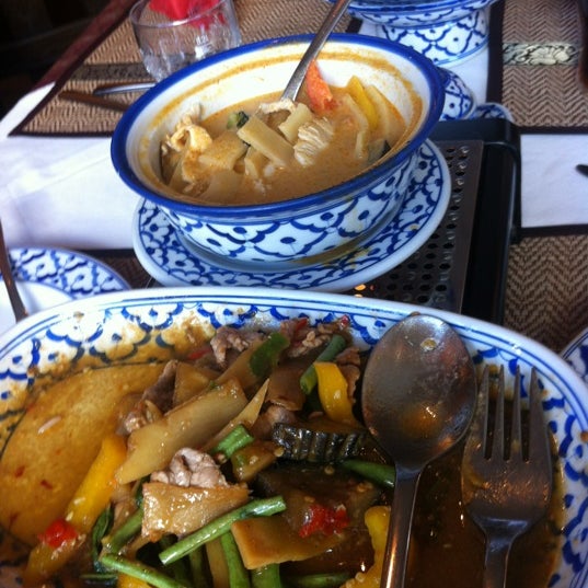 3/15/2012 tarihinde Morgan K.ziyaretçi tarafından Siam Thai Restaurant'de çekilen fotoğraf