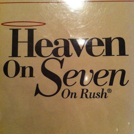 Photo taken at Heaven On Seven on Rush by Kellee F. on 4/11/2012