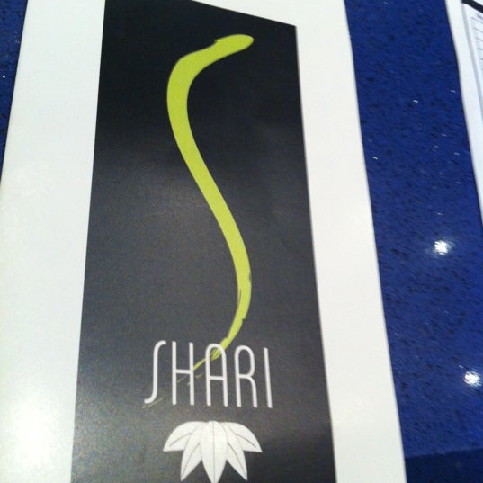 Photo taken at Shari Sushi Lounge by Emily A. on 9/7/2012