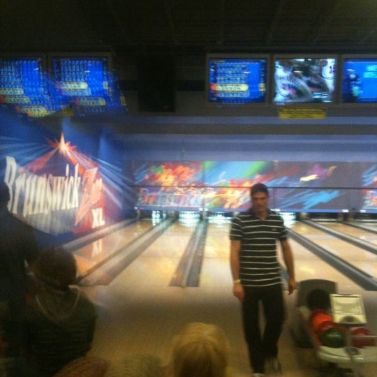Photo taken at Bowlero by Steve T. on 3/27/2012