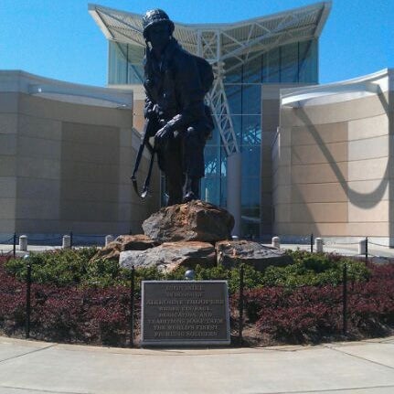 Photo taken at Airborne &amp; Special Operations Museum by Shawn K. on 4/9/2012