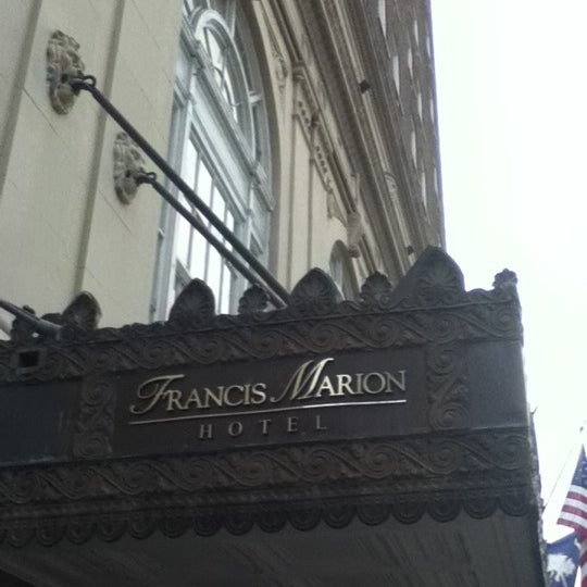 Photo taken at Francis Marion Hotel by Allison L. on 7/25/2012