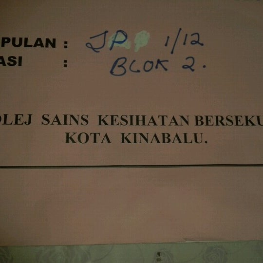 Photos at Kolej Sains Kesihatan Bersekutu - 13 tips