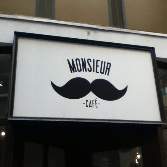 Photo taken at Monsieur cafe by Inés R. on 4/26/2012