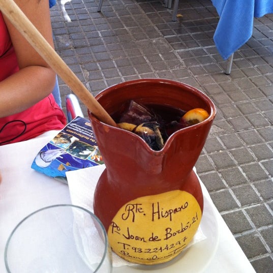Photo taken at Restaurante Hispano by Kaite on 7/21/2012