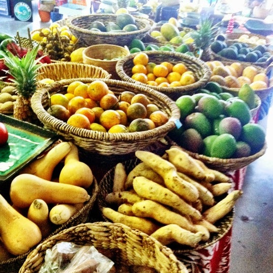 Photo taken at Waialua Fresh grocery store by Evan M. on 3/1/2012