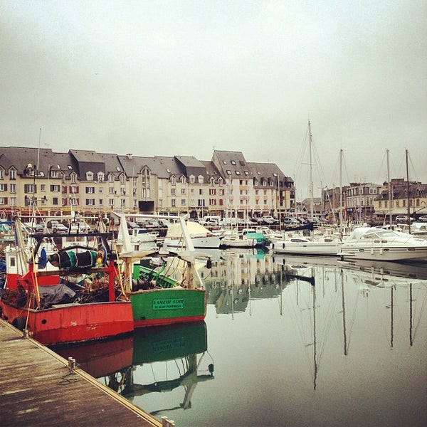 Photo taken at Port de Paimpol by Maxime R. on 2/25/2012