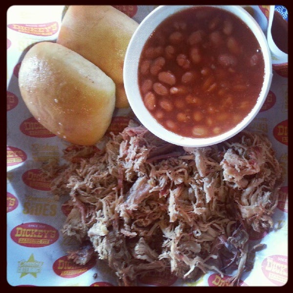 Photo taken at Dickey&#39;s Barbecue Pit by Dwayne K. on 8/26/2012