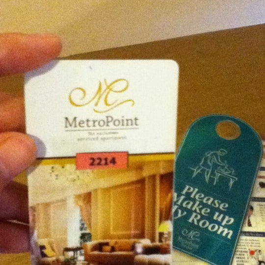 4/12/2012 tarihinde Nuch M.ziyaretçi tarafından MetroPoint Bangkok Hotel'de çekilen fotoğraf