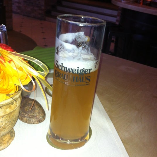 Photo taken at Schweiger Brauhaus Restaurant by Thomas H. on 4/23/2012
