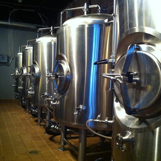 Photo taken at Water Street Brewing Co. by Jennifer K. on 8/18/2012