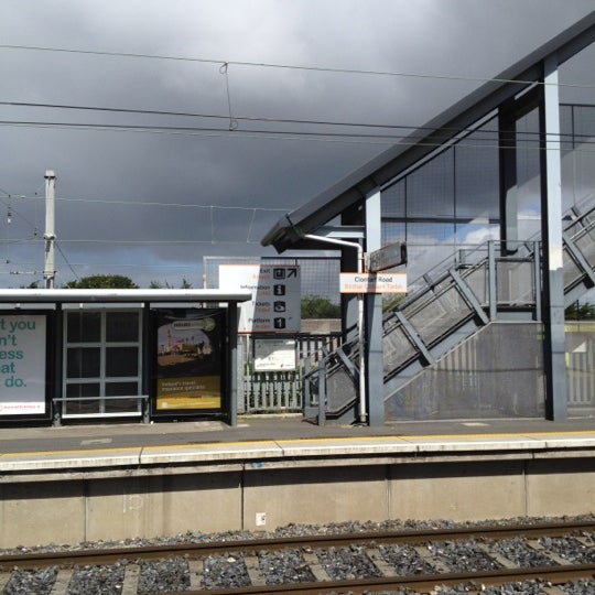 Clontarf Road DART Station Train Station in Clontarf