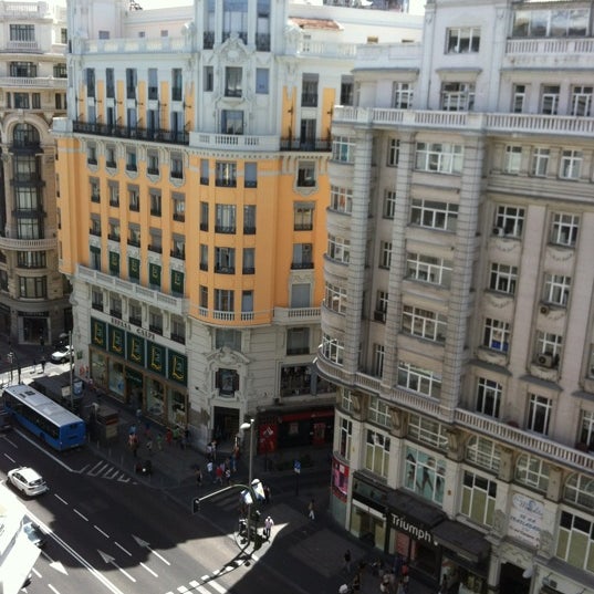 Photo taken at Tryp Cibeles by Fabio P. on 8/8/2012