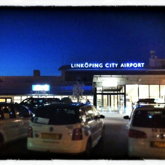 Photo taken at Linköping City Airport (LPI) by Dave Z. on 5/7/2012