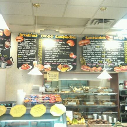 Photo taken at The Bagel Store by Yervant K. on 3/1/2012