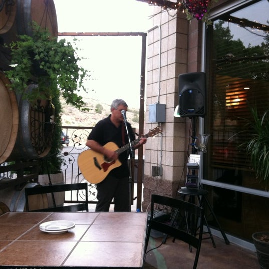 Photo taken at D.H. Lescombes Winery &amp; Bistro by Julia P. on 8/4/2012