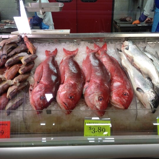 Photo taken at Broward Meat And Fish Company by Marlando C. on 4/14/2012