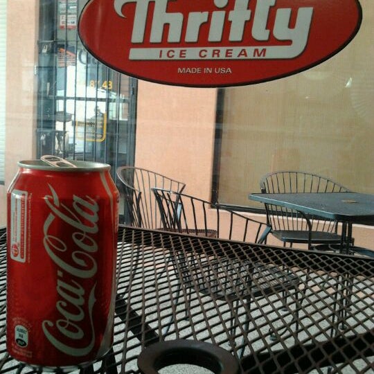 Photo taken at Thrifty Ice Cream &quot;Campanario&quot; by loreto D. on 4/5/2012