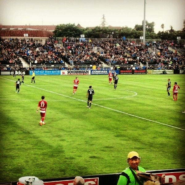 Photo taken at Buck Shaw Stadium by Nima M. on 7/19/2012