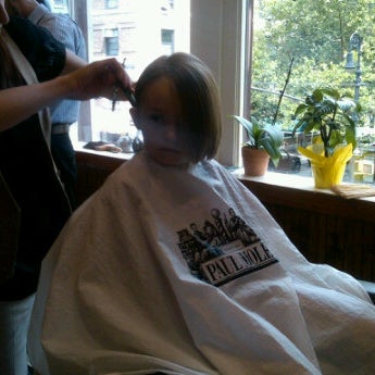 Photo taken at Paul Mole Barber Shop by Scott M. on 7/14/2012