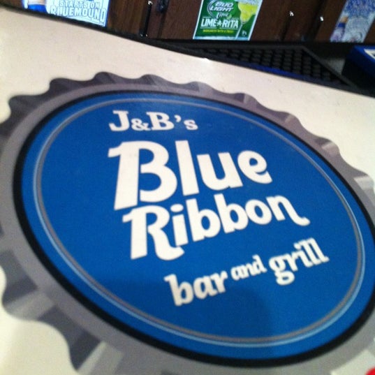 Photo taken at J&amp;B&#39;s Blue Ribbon Bar and Grill by Dumptruck on 8/29/2012