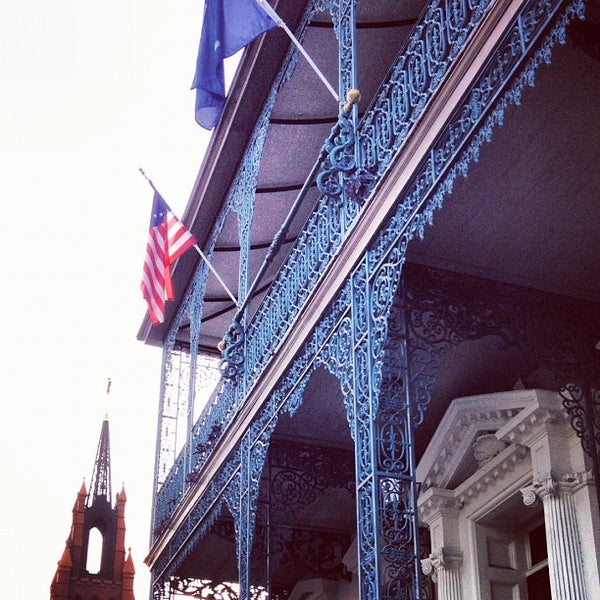 Photo taken at John Rutledge House Inn by Charming Inns of Charleston on 6/19/2012