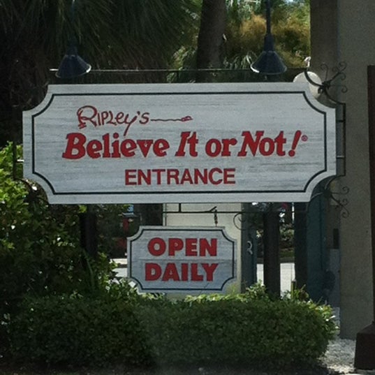 Photo taken at Ripley&#39;s Believe It or Not! by Heather F. on 7/13/2012
