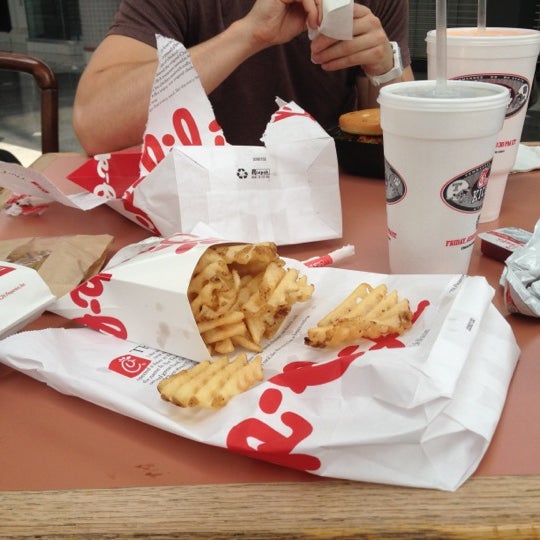Photo taken at Chick-fil-A by Nick W. on 9/3/2012