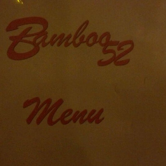 Photo taken at Bamboo 52 by Joshua W. on 5/27/2012