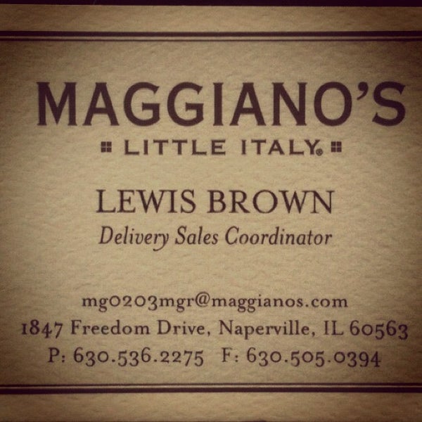 Photo taken at Maggiano&#39;s Little Italy by Lewis B. on 5/2/2012