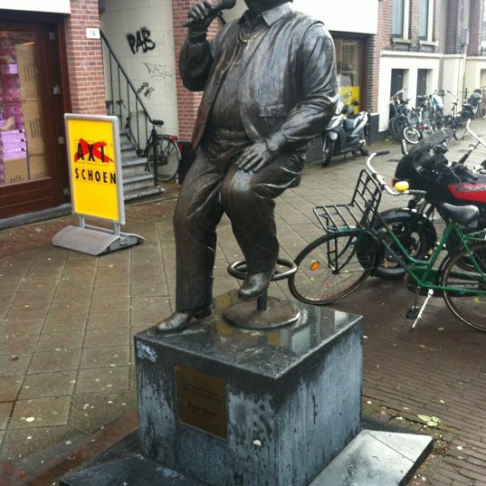 Photo taken at André Hazes Standbeeld by Kevin M. on 4/13/2012
