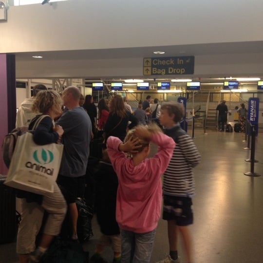 Photo taken at Bournemouth Airport (BOH) by Natalie N. on 6/3/2012
