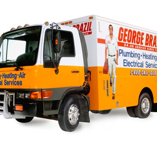 Plumbing trucks full of everything possible for a plumbing job!