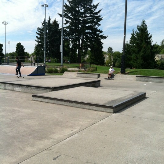 Tualatin Hills Skate Park Beaverton'da Paten Parkı'da fotoğraflar