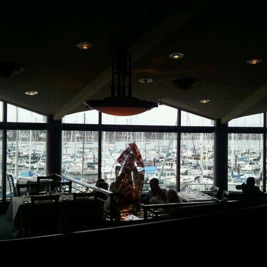 Photo taken at The Marina Restaurant by Valerie F. on 3/15/2012