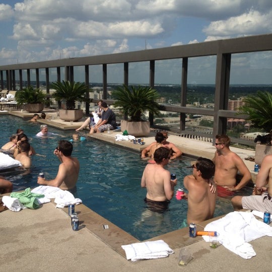 Photo taken at Omni Hotel Pool by Kari H. on 7/14/2012