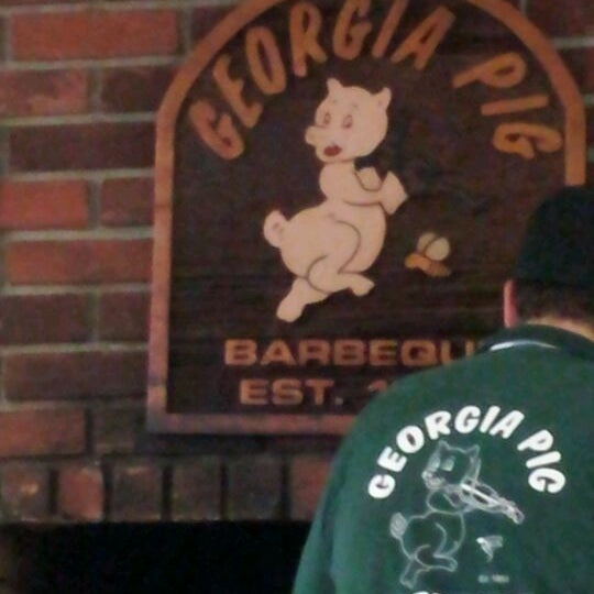 Photo taken at Georgia Pig Barbecue Restaurant by Jay C. on 5/19/2012