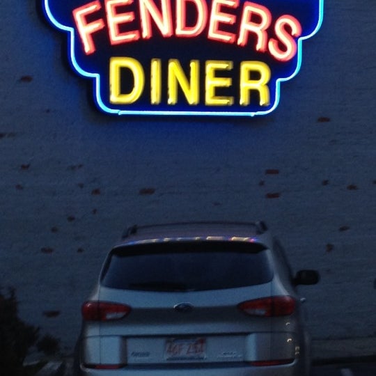 Photo taken at Fenders Diner by Carolyn W. on 3/16/2012