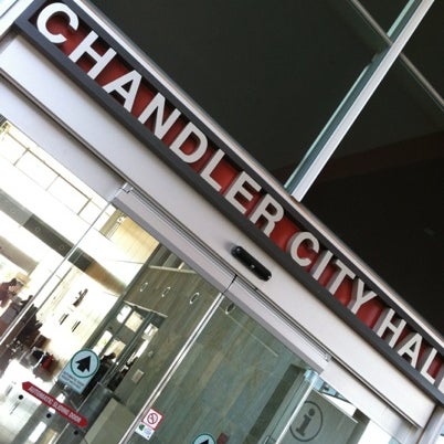 Photo taken at Chandler City Hall by Sue H. on 9/5/2012