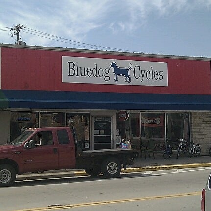 blue dog bicycles