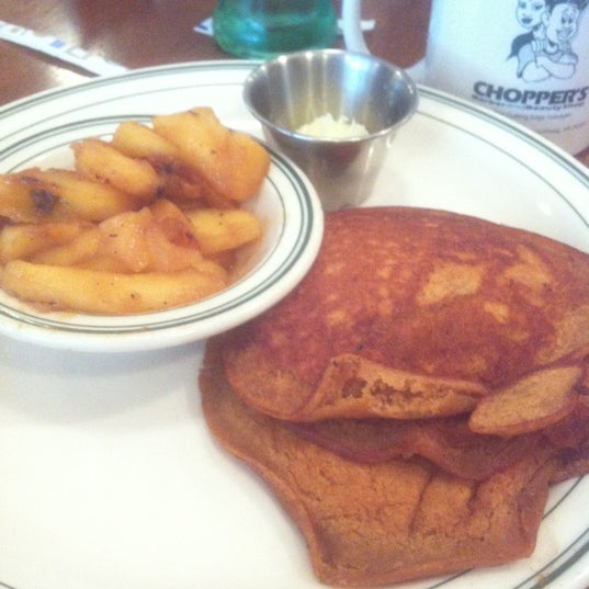 Sweet potato pancakes are the best!