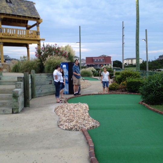 Photo taken at Mutiny Bay Adventure Golf by Michelle W. on 9/2/2012