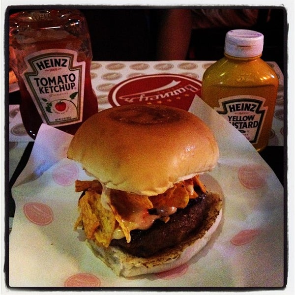 Photo taken at Barney&#39;s Burger by Panny on 8/26/2012