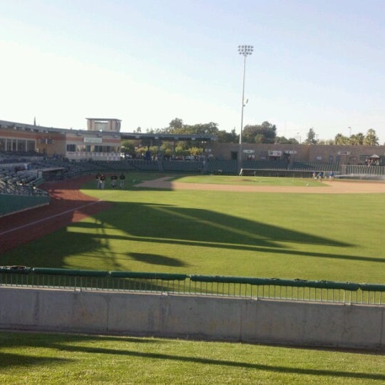 Photo taken at Stockton Ballpark by B. G. on 8/24/2012