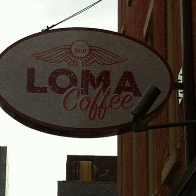Photo taken at LOMA Coffee by Mikey R. on 8/14/2012