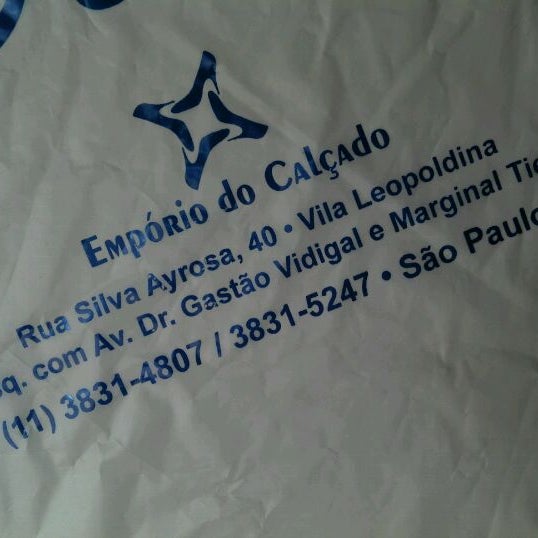 emporio dos calçados vila leopoldina